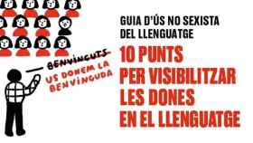 La guía del uso no sexista del lenguaje impulsada por el Ayuntamiento de Barcelona / EUROPA PRESS