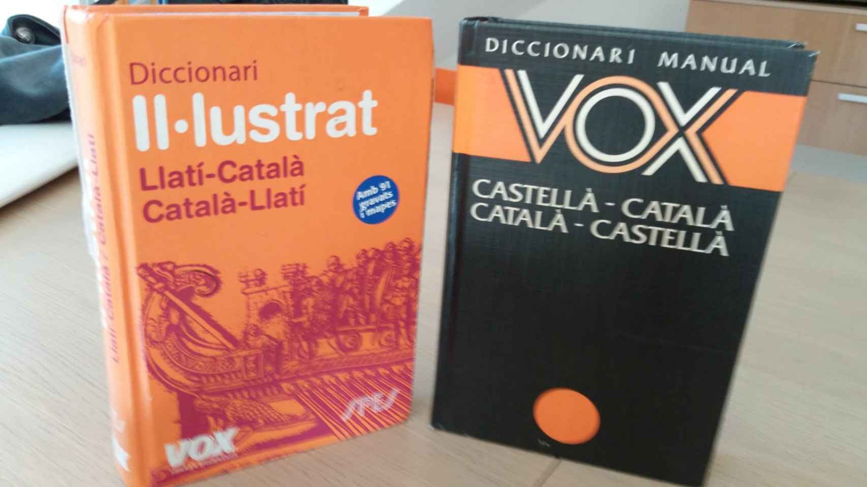 Una muestra de dos diccionarios Vox en un hogar / METRÓPOLI ABIERTA