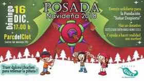 Promoción del evento Posada Navideña de los mexicanos en Barcelona