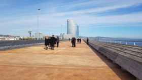Barcelona recupera para uso público un mítico espacio, el rompeolas / Ajuntament Barcelona