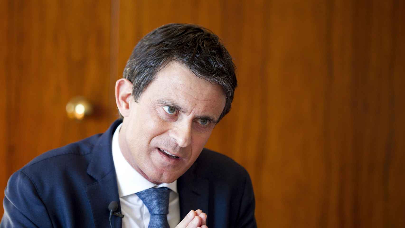 Manuel Valls, candidato a la alcaldía de Barcelona / HUGO FERNÁNDEZ