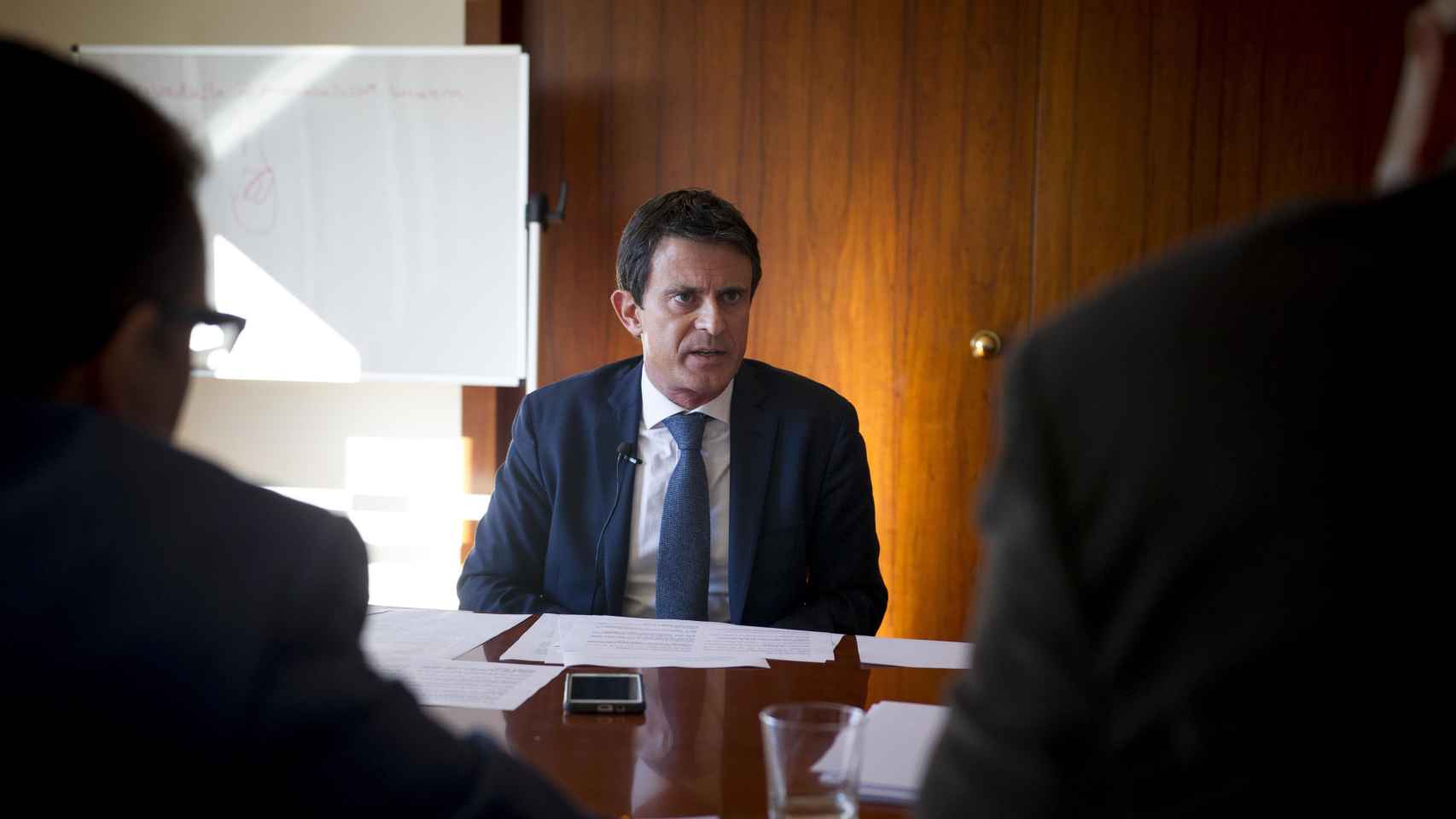 Manuel Valls, en una entrevista con Metrópoli Abierta, en una imagen de archivo / HUGO FERNÁNDEZ
