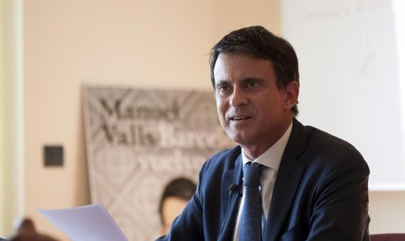 Manuel Valls apuesta por un pacto financiero y político de Barcelona con el Estado / HUGO FERNÁNDEZ