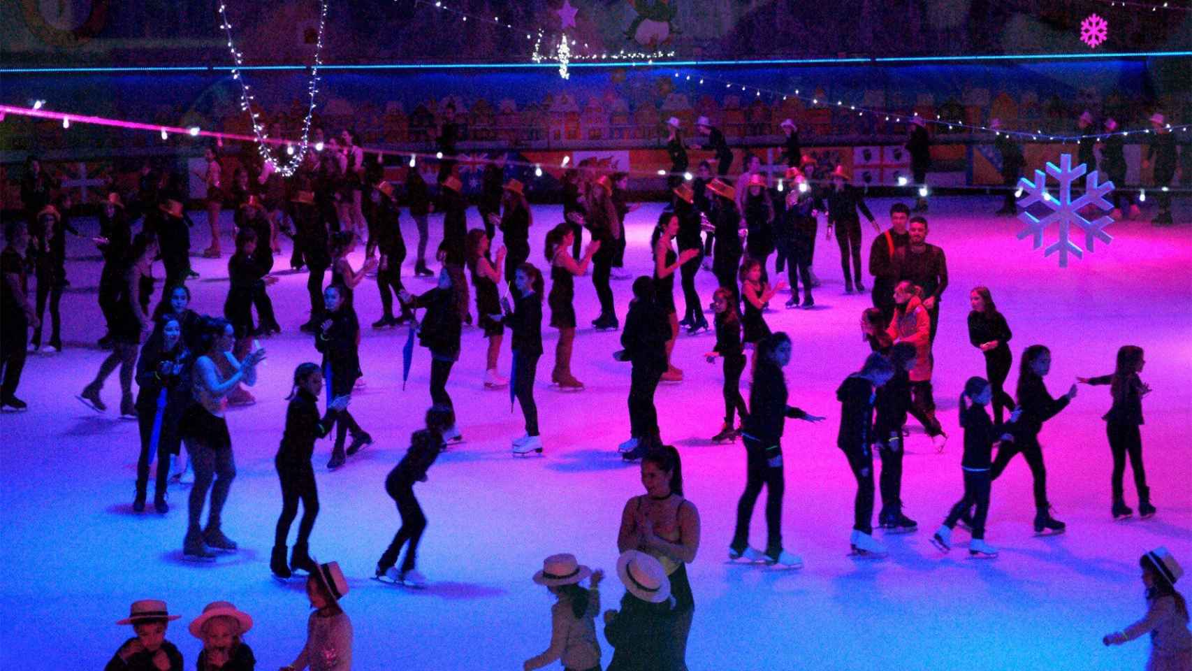 El skating club, una de las pistas de hielo de Barcelona