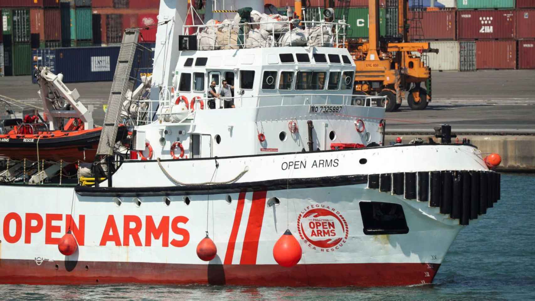 El barco de Open Arms en una imagen de archivo / REUTERS
