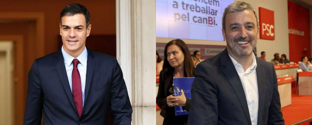 Pedro Sánchez avala a Jaume Collboni como candidato del PSC a la alcaldía de Barcelona