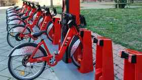 Nueva estación y nuevas bicicletas del servicio de Bicing / Ajuntament Barcelona
