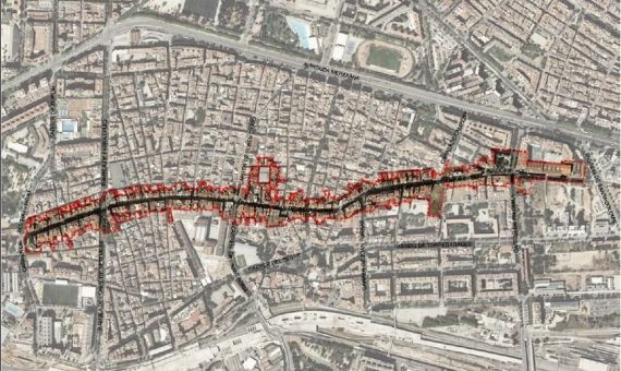Zona de Sant Andreu afectada por la regulación de actividades comerciales / AYUNTAMIENTO DE BCN