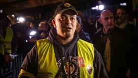 Tito Alvarez informa a los taxistas en huelga / EP, DAVID ZORRAKINO