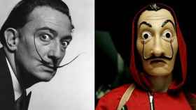 Salvador Dalí y la máscara de 'La Casa de Papel' / FUNDACIÓN SALVADOR DALÍ - VANCOUVER MEDIA