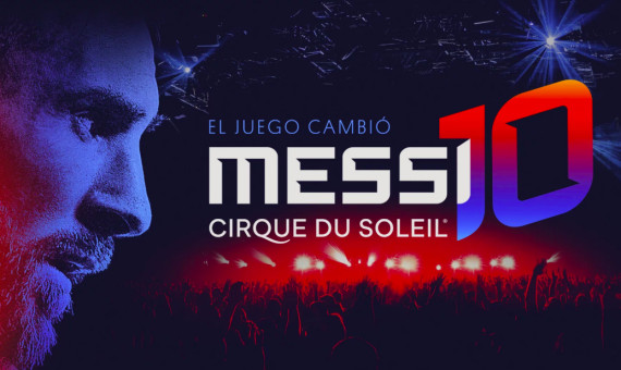 El primer cartel promocional del show 'Messi10'