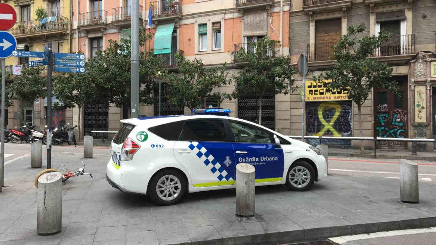 Un menor resulta herido por un navajazo en Montjuïc