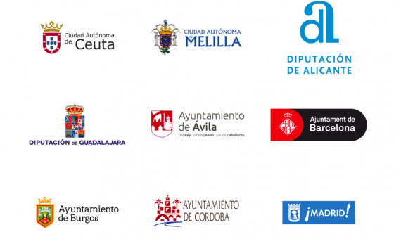 Imagen con algunos de los logotipos que se han incluido en la campaña / MA