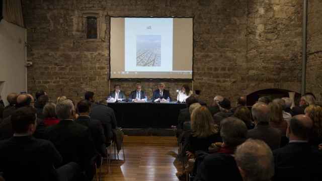 Panorámica de la presentación oficial de Barcelona DF / HUGO FERNÁNDEZ