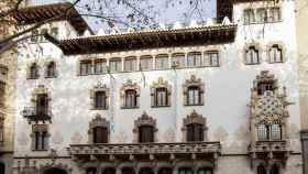 Una imagen de la fachada del Palau Macaya de la Caixa / OBRA SOCIAL LA CAIXA