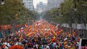 Manifestación españolista en Barcelona / ARCHIVO