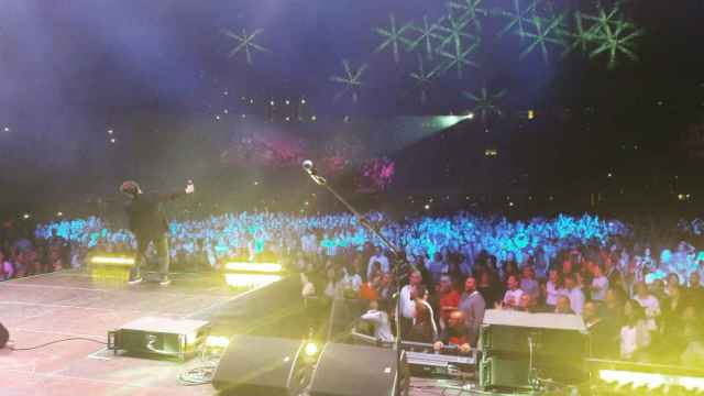 El Palau Sant Jordi se ha llenado para la gira Yo Fui a EGB / @Carlos_Latre