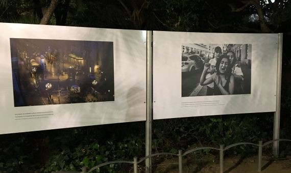 Exposición fotográfica sobre los atentados de Barcelona del 17-A / P.A.