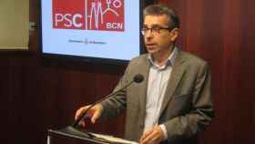 El gerente del Ayuntamiento, Jordi Martí, cuando militaba en el PSC, antes de pasarse a los 'comuns' / EP