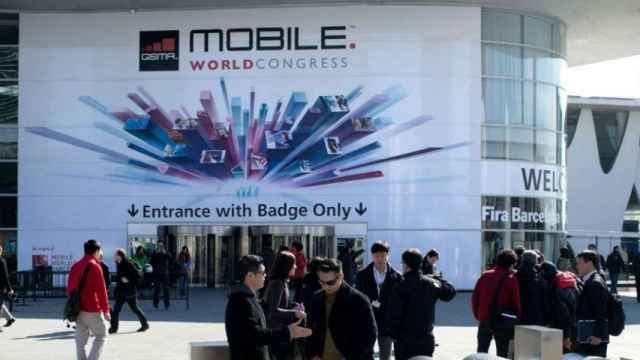 Asistentes del Mobile World Congress en una de las ediciones pasadas / ARCHIVO