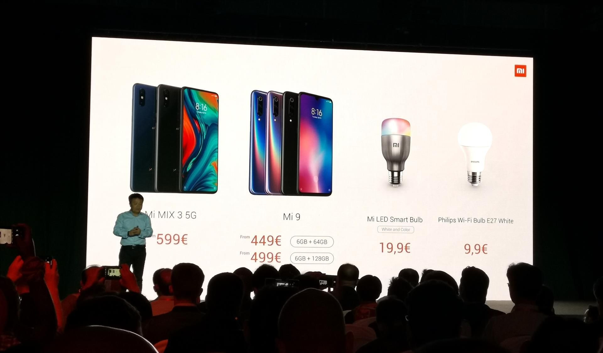 Presentación de un modelo Xiaomi en una de las últimas ediciones del Mobile