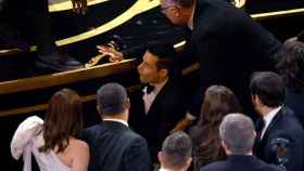 Caída de Rami Malek en los Oscar