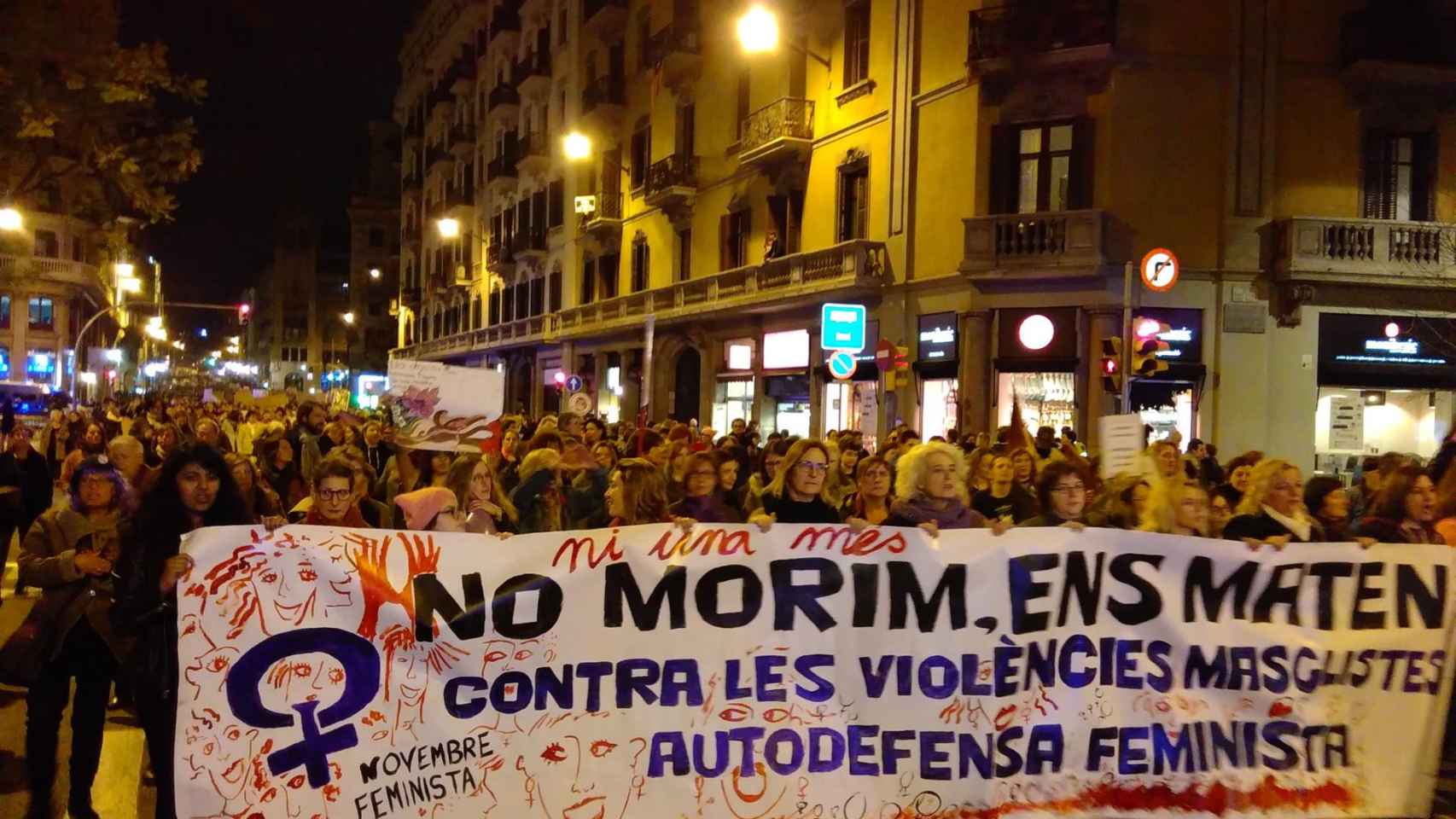 Una manifestación de colectivos feministas, en una imagen de archivo / EUROPA PRESS
