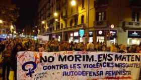 Una manifestación de colectivos feministas, en una imagen de archivo / EUROPA PRESS