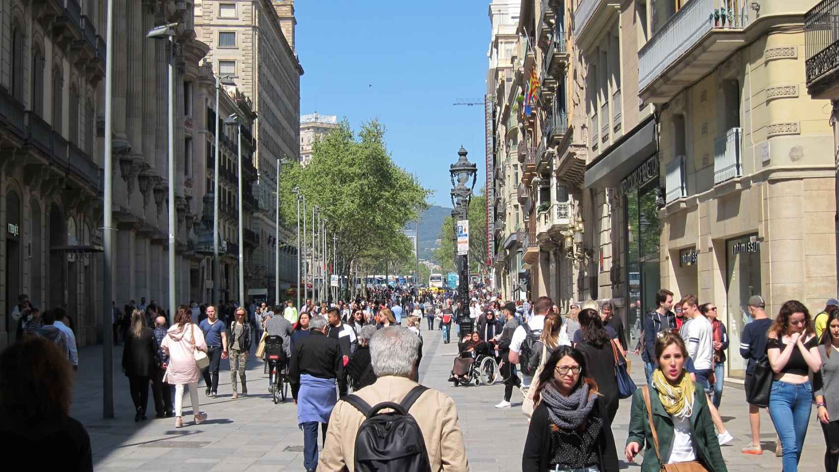 El centro de la ciudad de Barcelona en una imagen de archivo / EUROPA PRESS