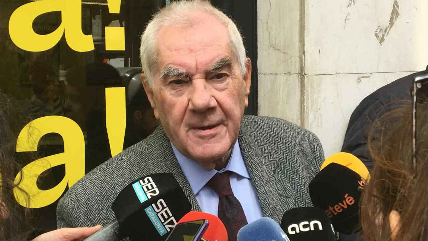 Ernest Maragall ha criticado a la justicia española por su decisión sobre los lazos amarillos / CR