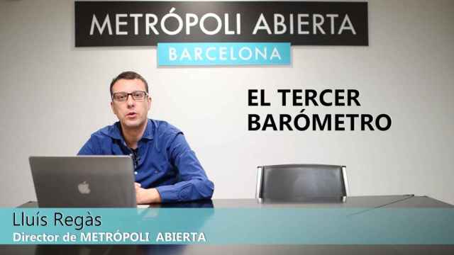 Lluís Regàs analiza el tercer barómetro de opinión pública de Metrópoli Abierta