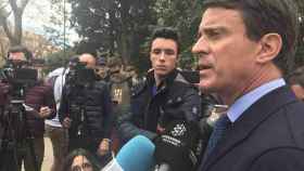 Manuel Valls se ha acercado a la Sagrada Família / EP