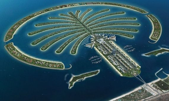 Islas Palm en los Emiratos Árabes / WORLD VIEWERS STOP