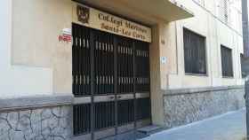 Puerta del colegio de los Maristas donde se produjeron los abusos / EP