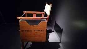La silla de dirección de Stanley Kubrick en la retrospectiva del CCCB / PAULA BALDRICH
