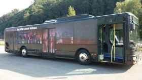 Uno de los autobuses de Barcelona reconvertido en bus discoteca