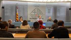 Comisión de seguimiento de la Ordenanza de Terrazas en Ciutat Vella en el Ayuntamiento de Barcelona / EUROPA PRESS