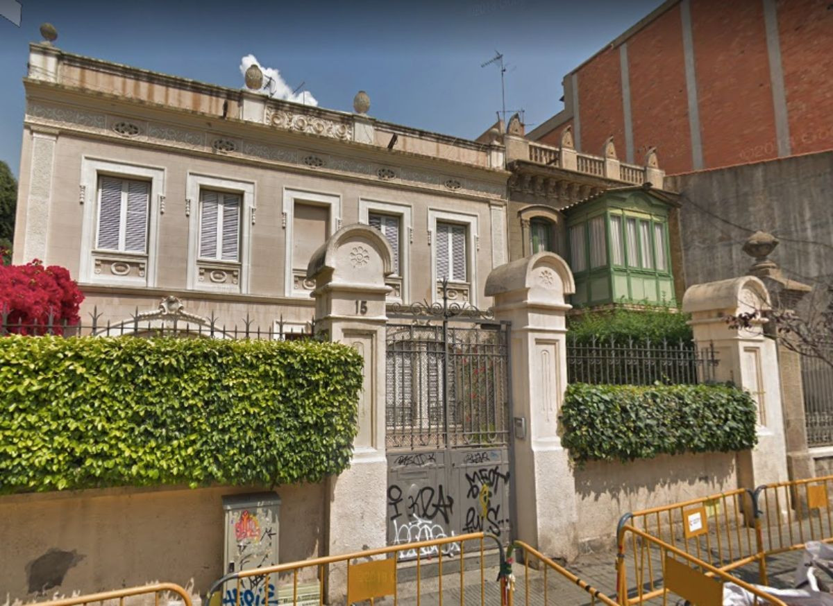 Las casas de la calle Encarnació, en Gràcia