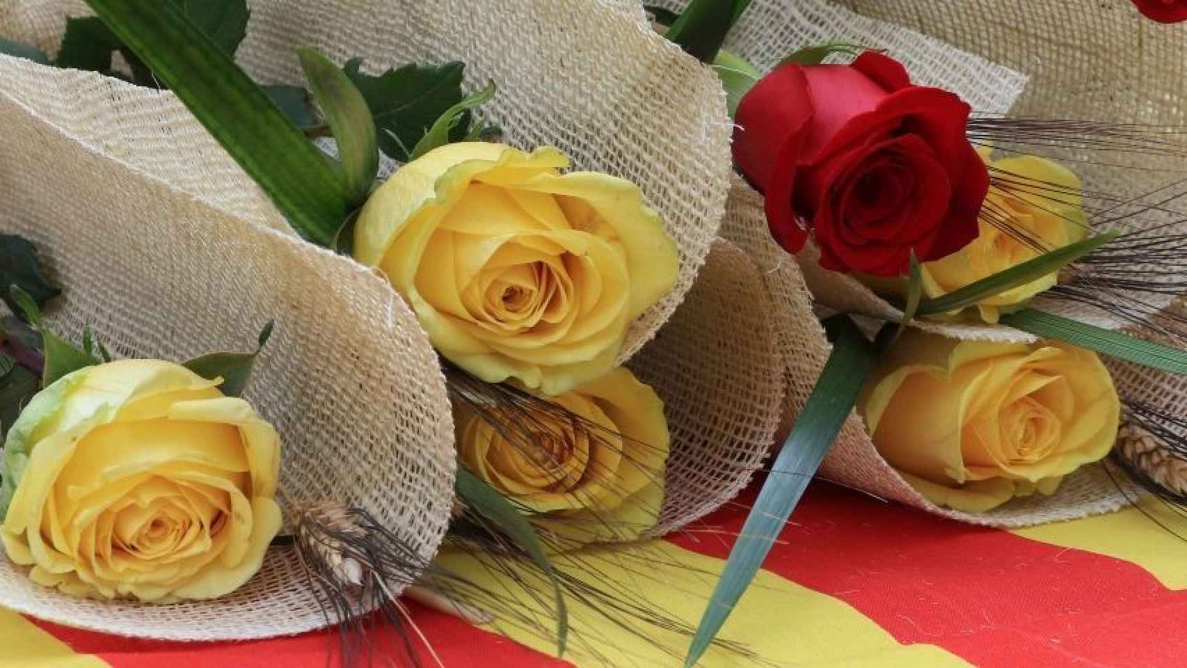 La venta ilegal de rosas inundará el día de Sant Jordi
