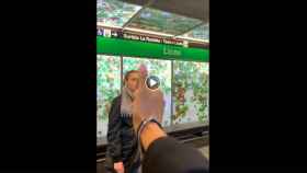Las carteristas se ven obligadas a bajar en la parada de Metro de Liceu / YOUTUBE