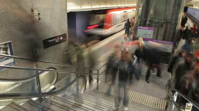 Una imagen de la L5 del Metro de Barcelona