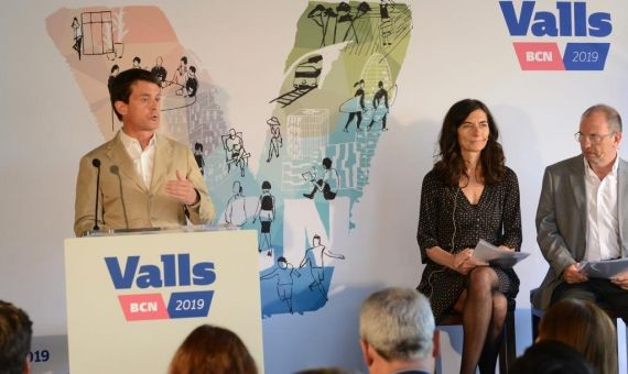 Manuel Valls durante la presentación de las 175 medidas del programa electoral / VALLS BCN 2019 