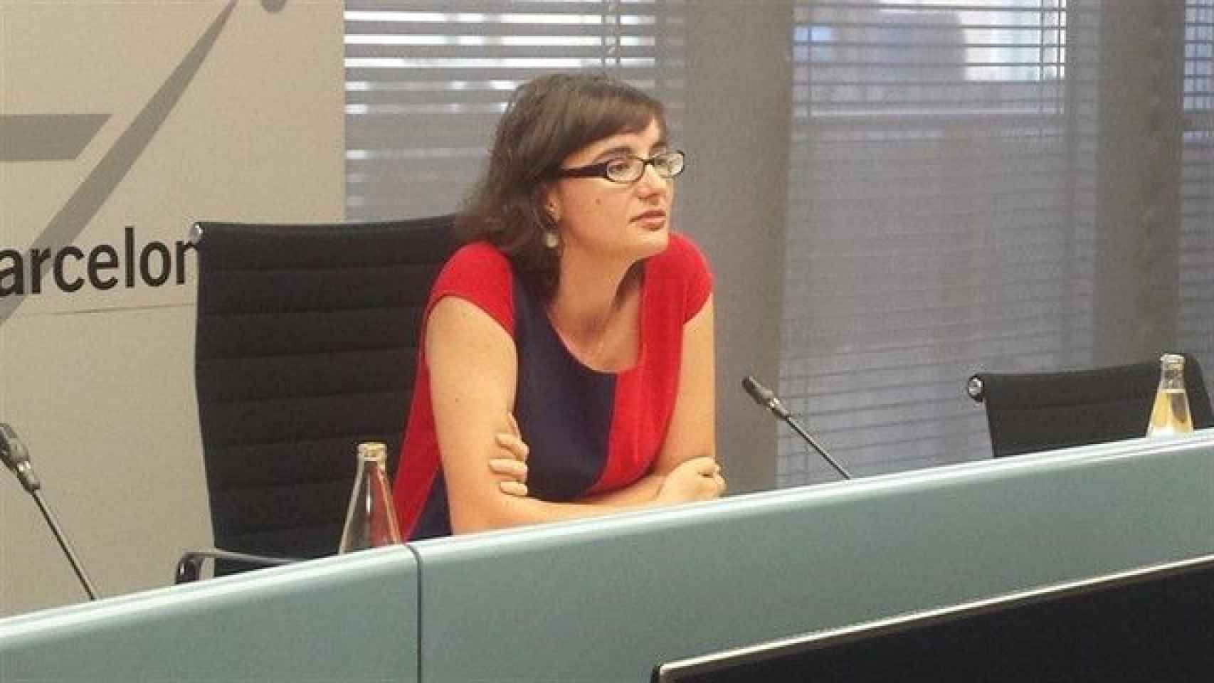 Mercedes Vidal, en el Ayuntamiento de Barcelona / EUROPA PRESS