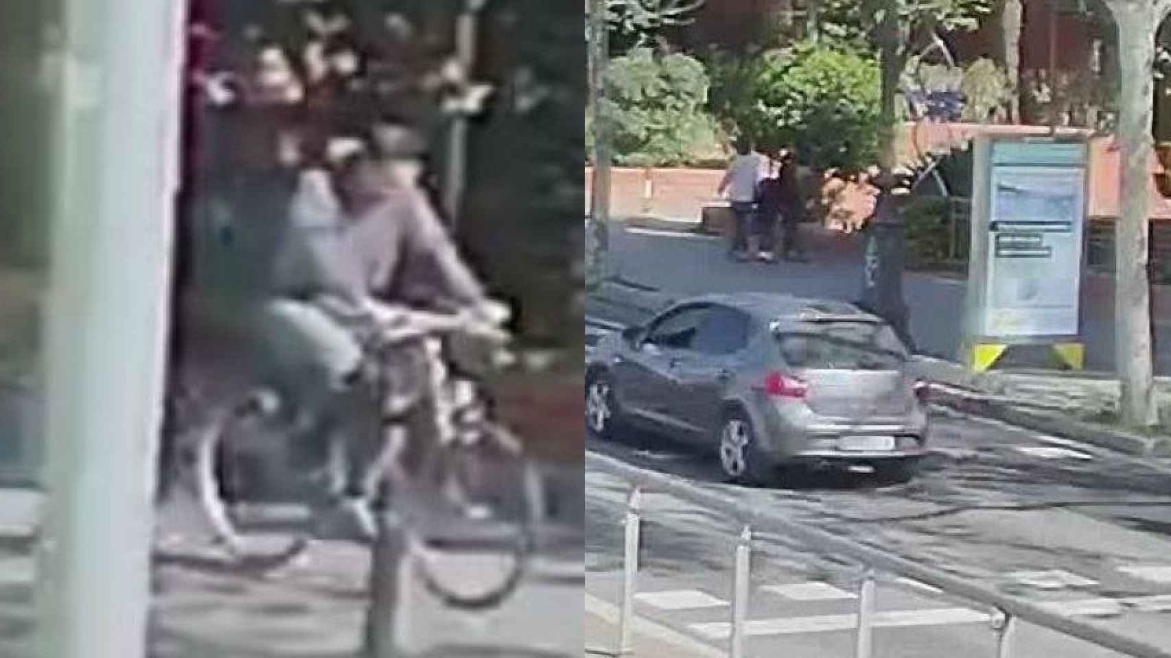 El ciclista, presunto autor del atropello de la Diagonal, en unas imágenes difundidas por la Guardia Urbana / TWITTER @BARCELONA_GUB