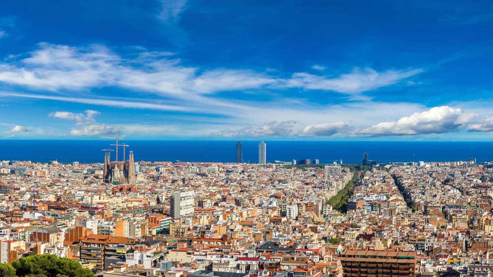 Vista panorámica de la ciudad de Barcelona / ARCHIVO