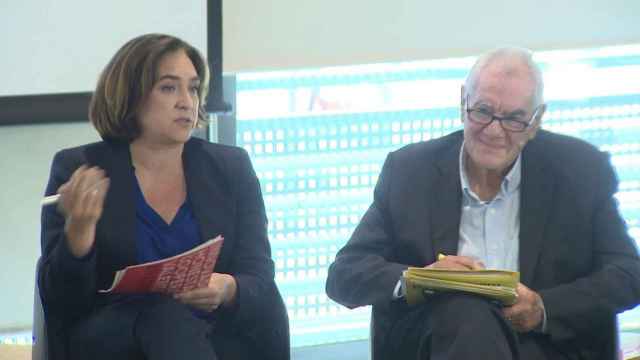 Ada Colau y Ernest Maragall en un debate / EP