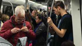 La indignación de los usuarios del metro en otra jornada de huelga