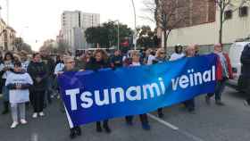 Concentración de Tsunami Vecinal en homenaje a Edu Colmena / TSUNAMI VECINAL