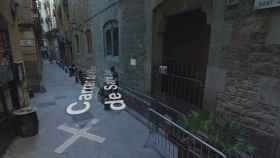 Terraza en la que la alcaldesa se tomó su aperitivo en el Gòtic / Google Maps