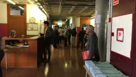 Mayores y 'runners', los votantes más madrugadores en Sarrià